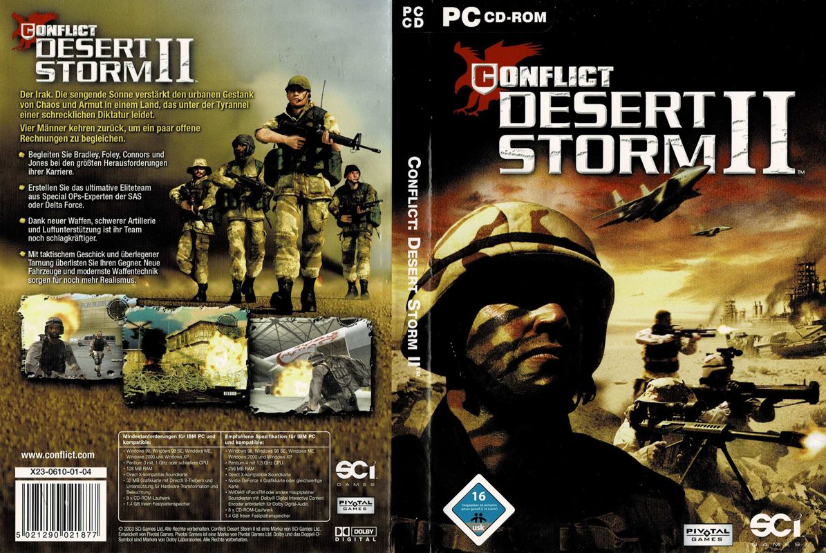 Full Cover for Conflict: Desert Storm II - Back to Baghdad (Windows)