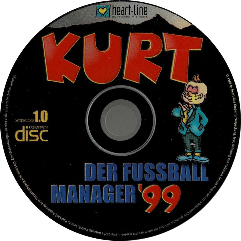 Media for Kurt: Der Fussballmanager '99 (Windows) (Hammer Preis release)