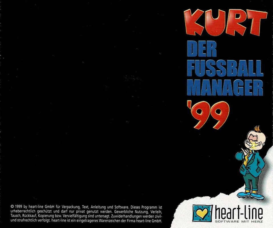 Other for Kurt: Der Fussballmanager '99 (Windows) (Hammer Preis release): Jewel Case - Back
