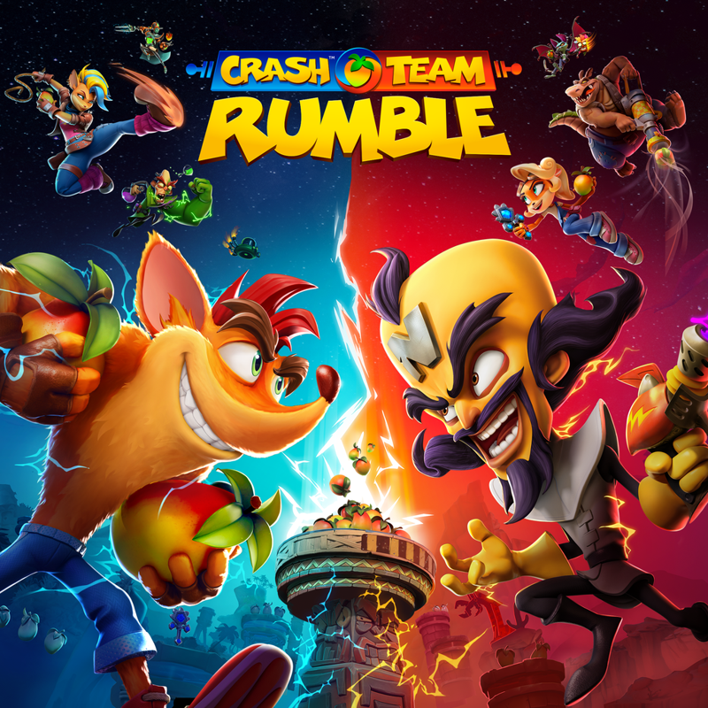 Front Cover for Crash Team Rumble (PlayStation 4 and Xbox Series) (download release)