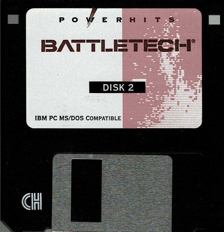 Media for PowerHits: BattleTech (DOS) (3,5'' & 5,25'' Dual release): 3,5'' Disk 2