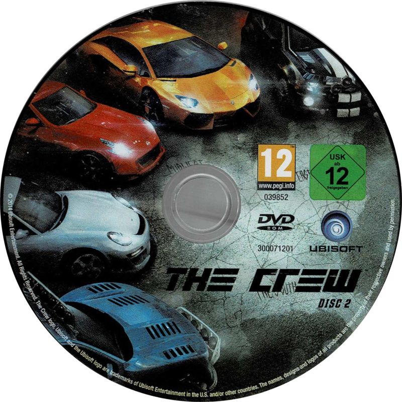 Media for The Crew: Ultimate Edition (Windows): Disc 2