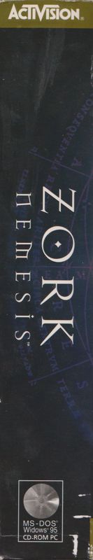 Spine/Sides for Zork Nemesis: The Forbidden Lands (DOS and Windows): Left