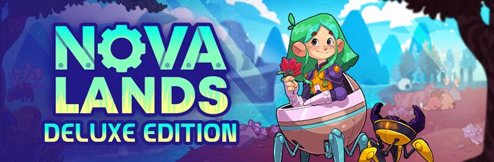 Front Cover for Nova Lands: Deluxe Edition (Windows) (Steam release)