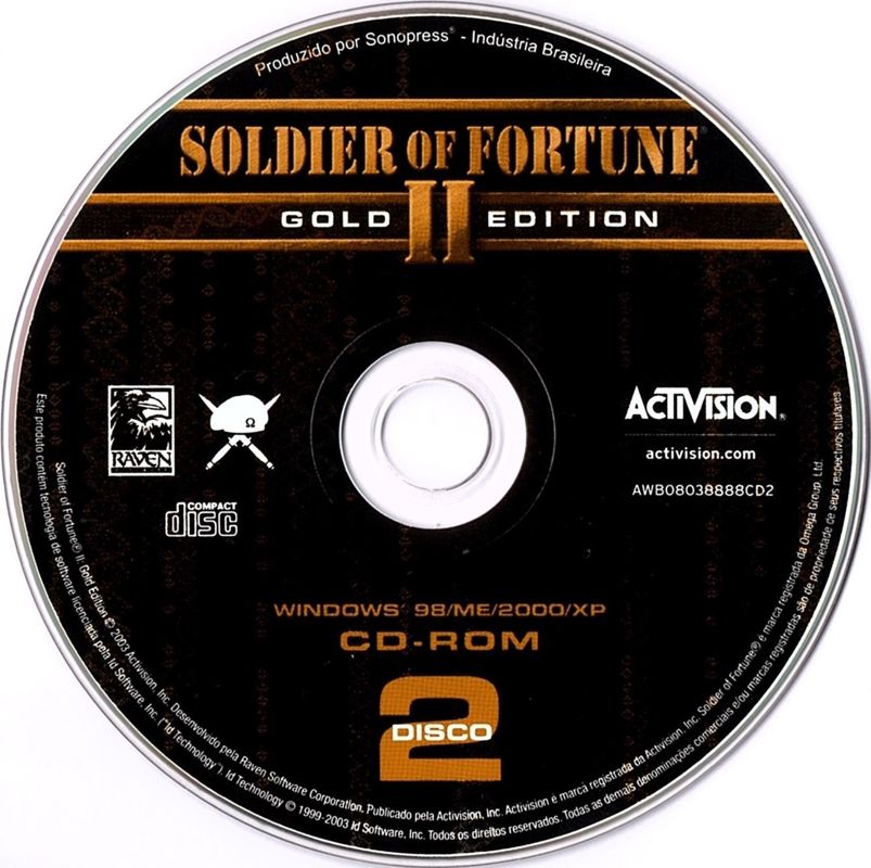 Soldier of Fortune II: Double Helix - Gold Edition cover or packaging ...