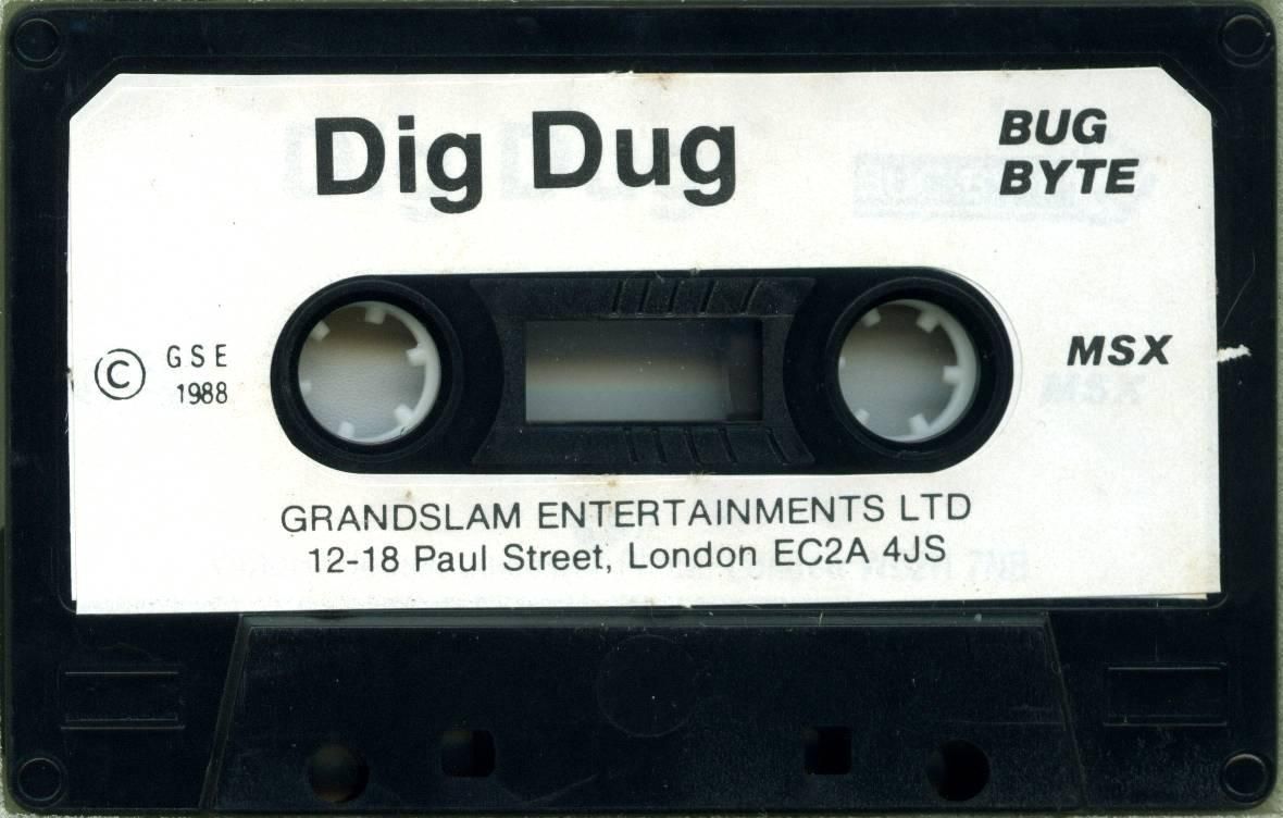 Media for Dig Dug (MSX)