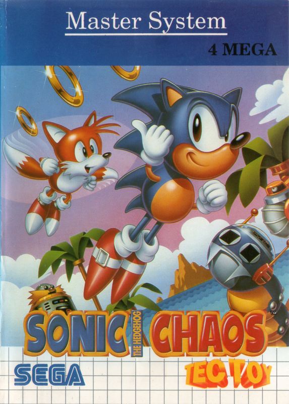 Front Cover for Sonic the Hedgehog Chaos (SEGA Master System) (Alternate release)