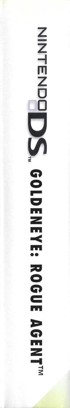 Spine/Sides for GoldenEye: Rogue Agent (Nintendo DS)