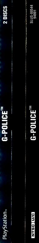 Spine/Sides for G-Police (PlayStation): Right