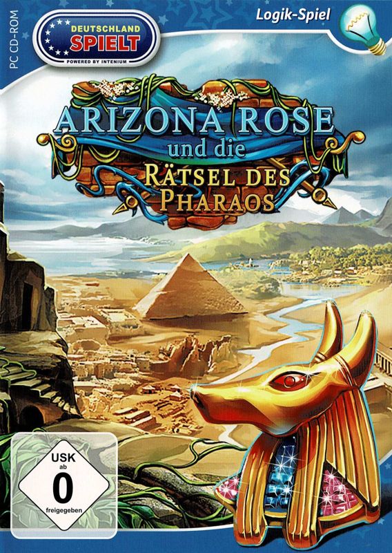 Front Cover for Arizona Rose and the Pharaohs' Riddles (Windows)