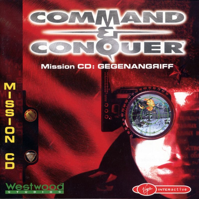 Other for Command & Conquer: Mission CD - Gegenangriff (Limited Edition) (DOS and Windows): Jewel Case - Front