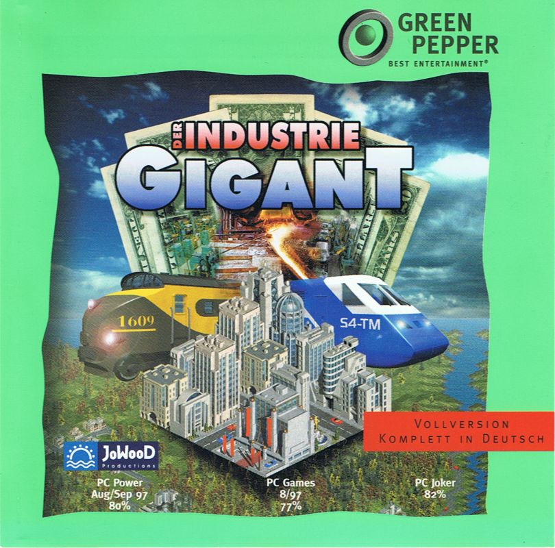 Front Cover for Industry Giant (Windows) (Green Pepper release (#87))