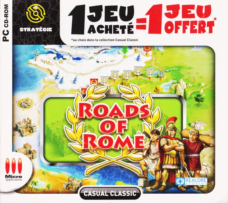 Front Cover for Roads of Rome (Windows) (Casual Classic release (Micro Application 2011))