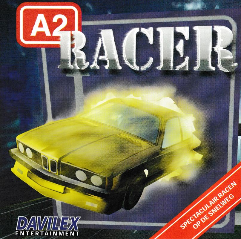 Front Cover for A2 Racer (Windows) (Release without 'Amsterdam' on cover)