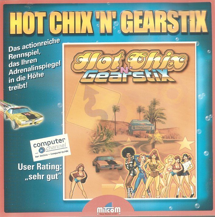 Front Cover for Hot Chix 'n' Gear Stix (Windows) (mitcom budget release)