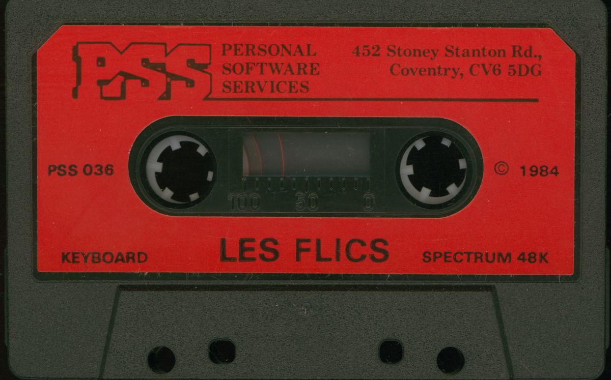 Les Flics cover or packaging material MobyGames