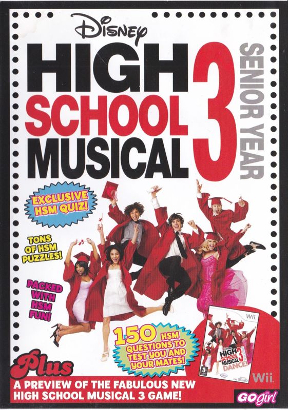 Front Cover for Go Girl: High School Musical 3 - Senior Year (Macintosh and Windows)