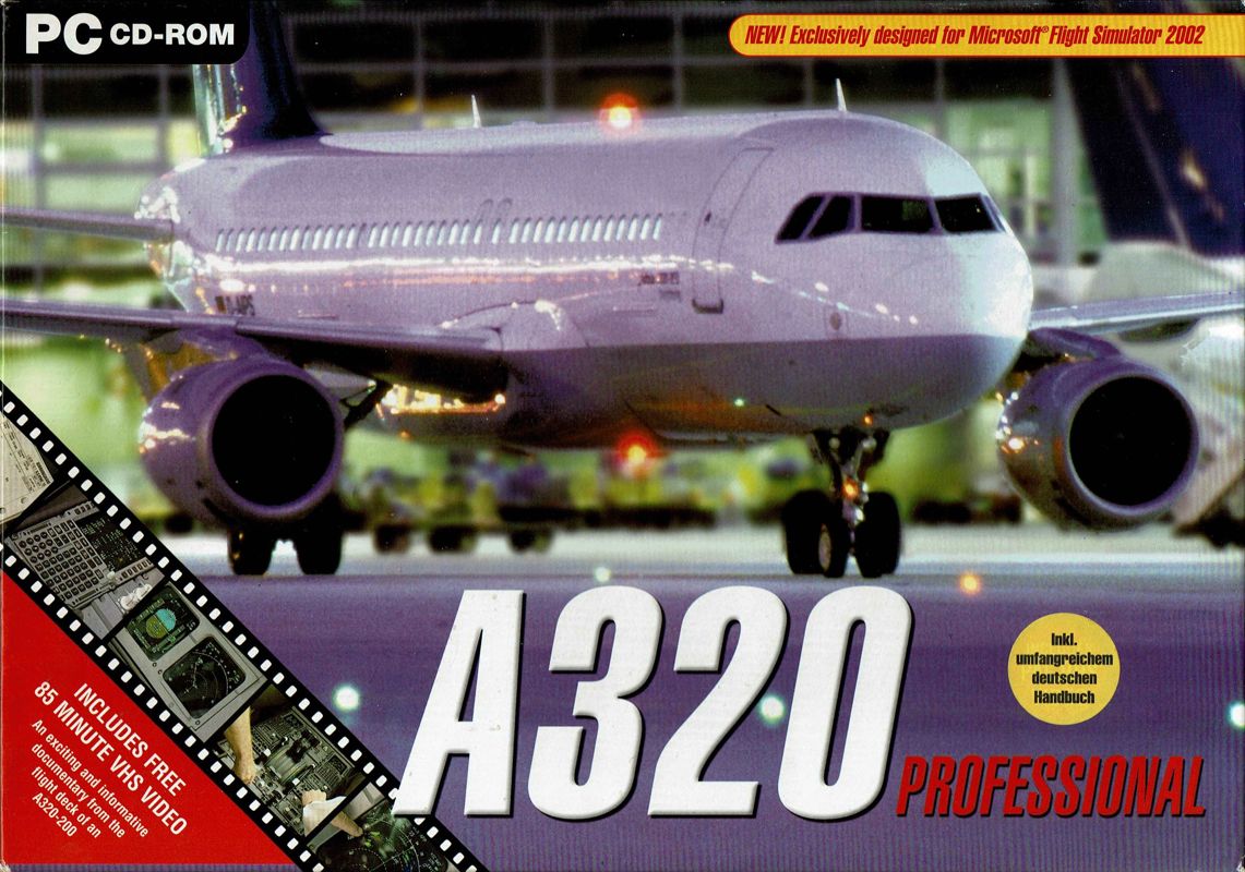 Front Cover for A320 Professional (Windows)