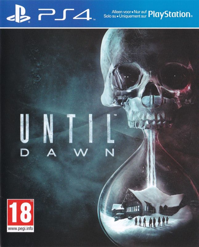 Until Dawn cover or packaging material - MobyGames