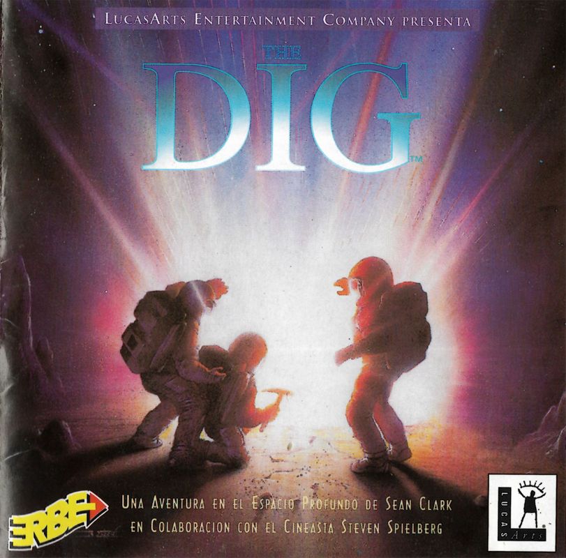 Manual for The Dig (DOS): Front