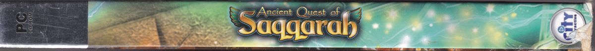 Spine/Sides for Ancient Quest of Saqqarah (Windows): Left