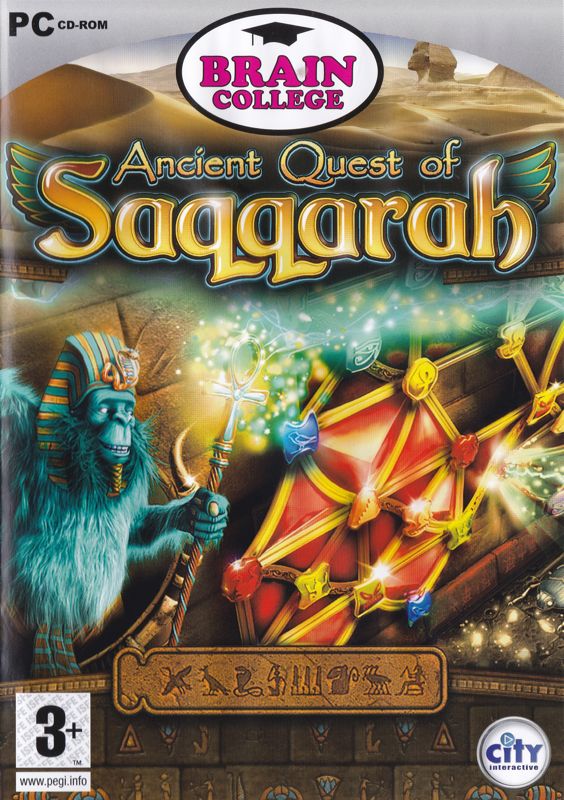 Inside Cover for Ancient Quest of Saqqarah (Windows): Keep Case Front