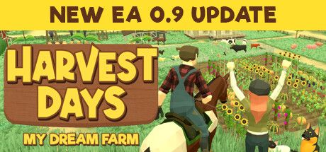 Front Cover for Harvest Days: My Dream Farm (Windows) (Steam release): v0.9 update version
