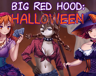 Front Cover for Big Red Hood: Halloween (Linux and Windows) (itch.io release)