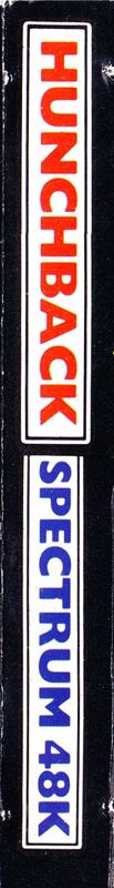 Spine/Sides for Hunchback (ZX Spectrum)