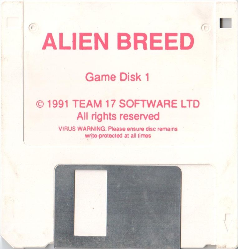 Media for Alien Breed (Amiga): Game Disk 1