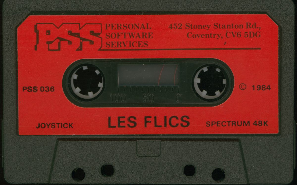 Les Flics cover or packaging material MobyGames