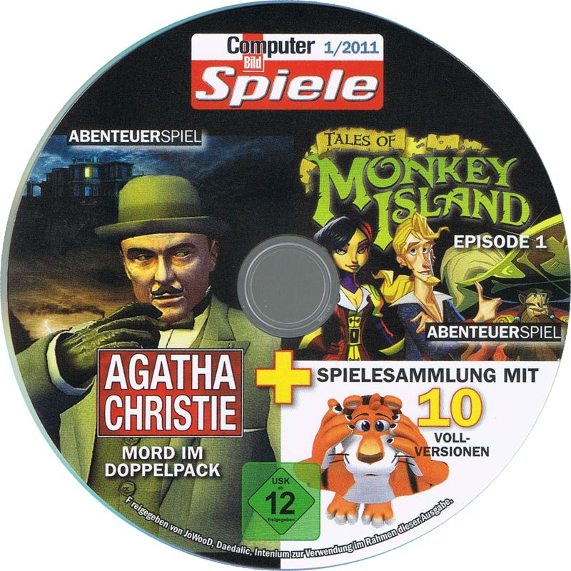 Media for Agatha Christie: Double Murder Mystery Pack (Windows) (Computer Bild Spiele 1/2011 covermount)