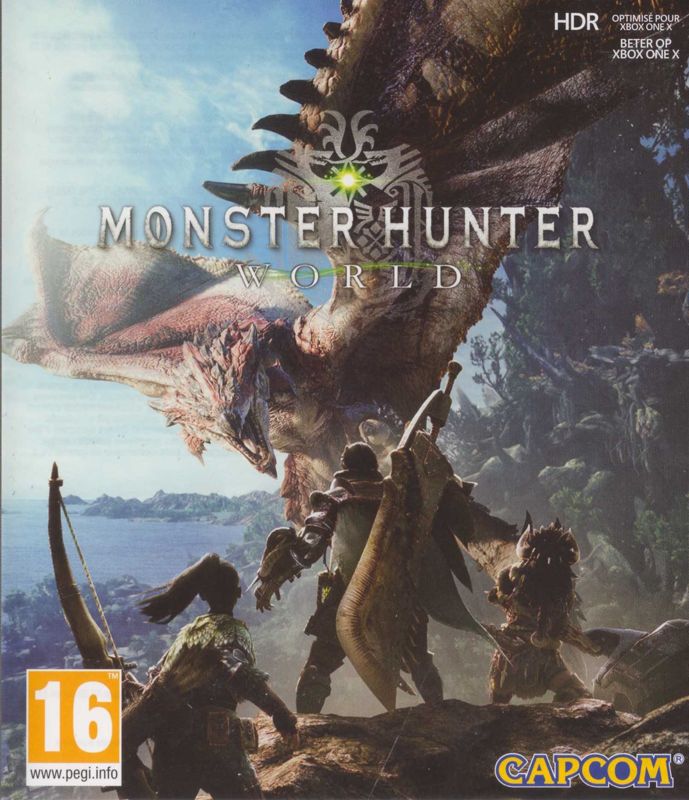 Front Cover for Monster Hunter: World (Xbox One)