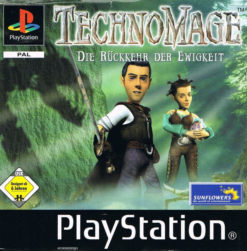 Front Cover for TechnoMage: Return of Eternity (PlayStation)