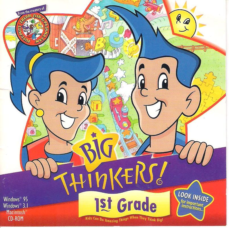 Front Cover for Big Thinkers! 1st Grade (Macintosh and Windows 3.x)