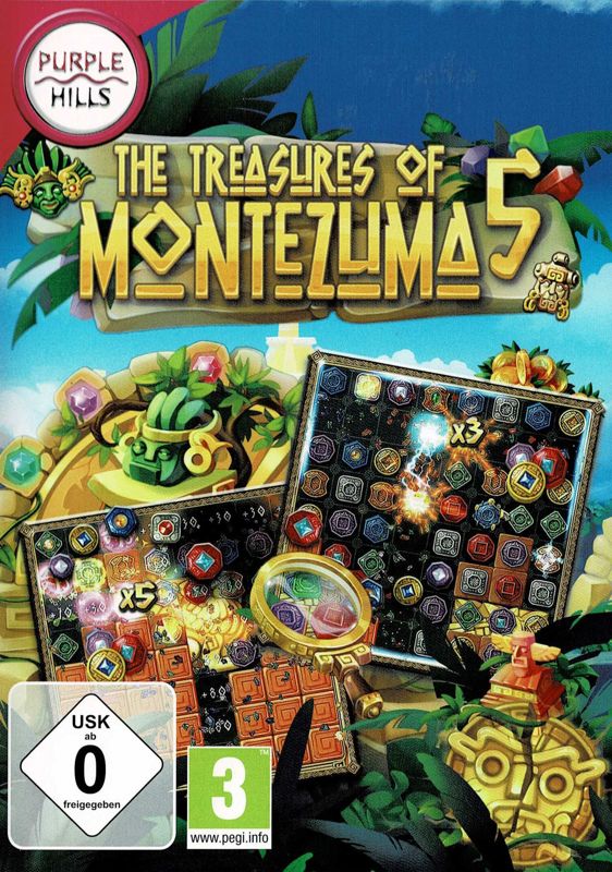 Front Cover for The Treasures of Montezuma 5 (Windows) (Purple Hills release)