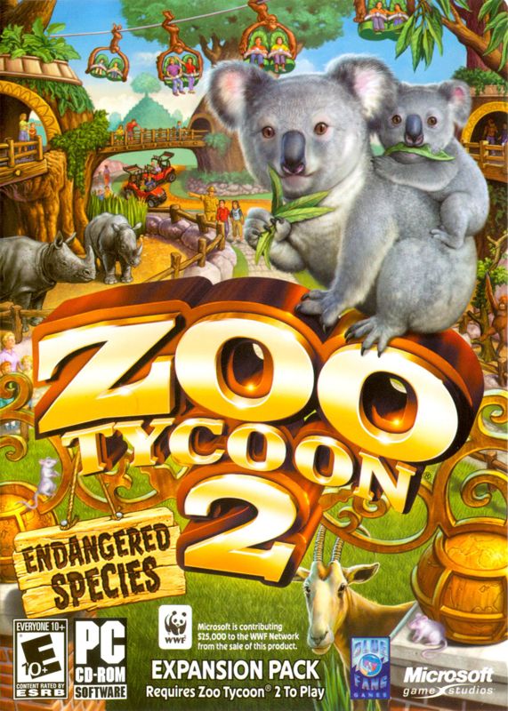 Other for Zoo Tycoon 2: Endangered Species (Windows): Keep Case - Front