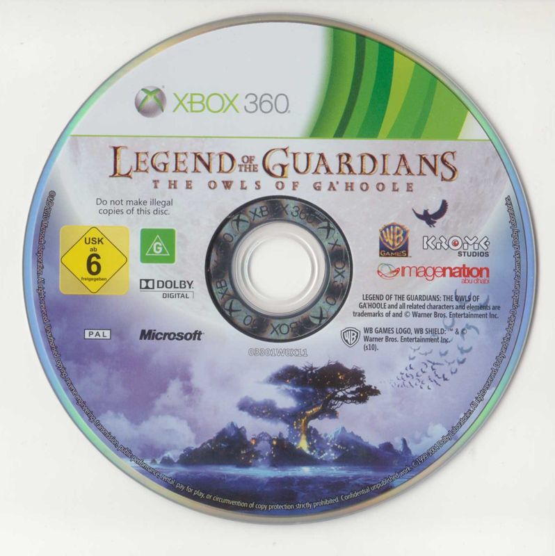 Media for Legend of the Guardians: The Owls of Ga'Hoole (Xbox 360)