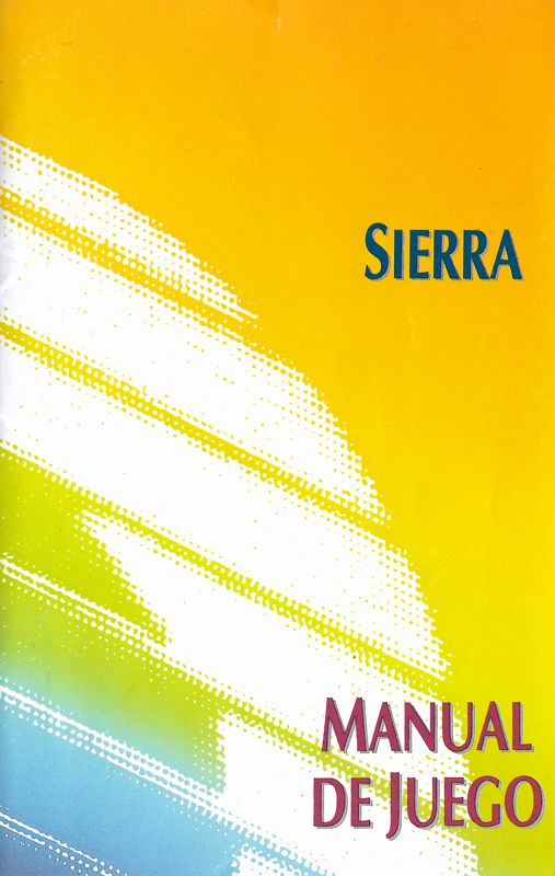 Other for The Dagger of Amon Ra (DOS) (3.5" Floppy Disk release): Default Sierra manual - front