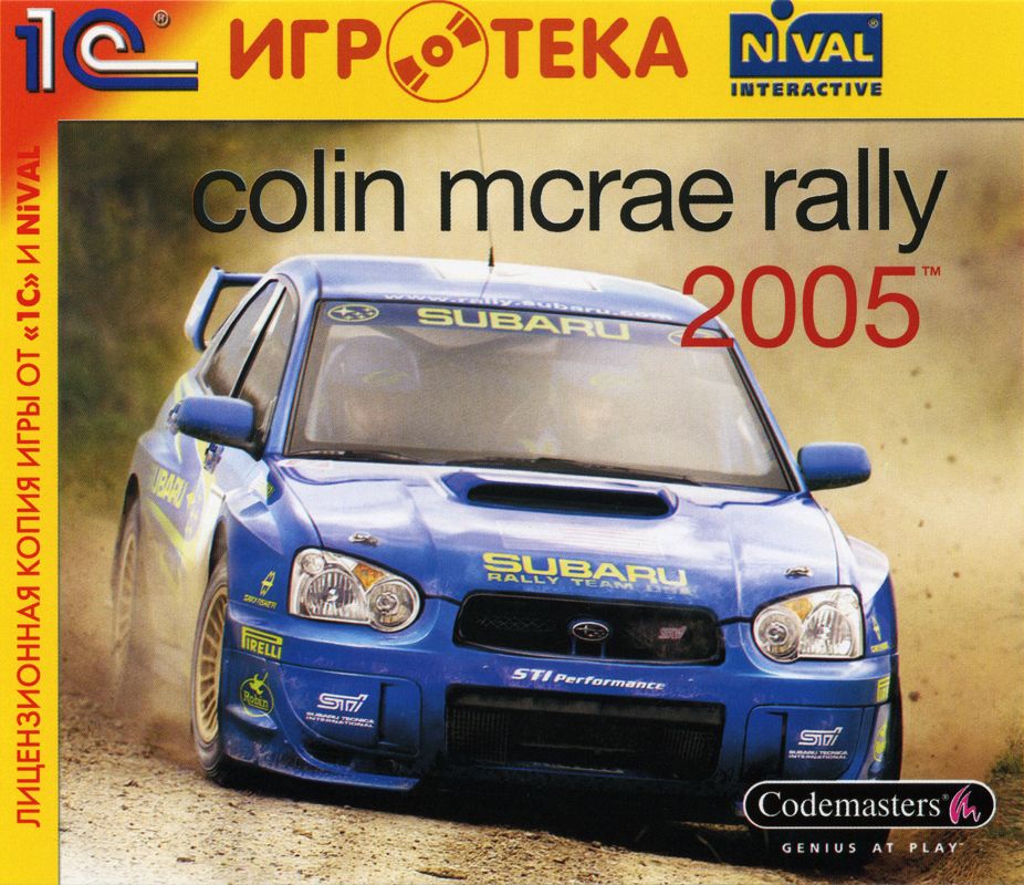 Front Cover for Colin McRae Rally 2005 (Windows) (CD-ROM release)