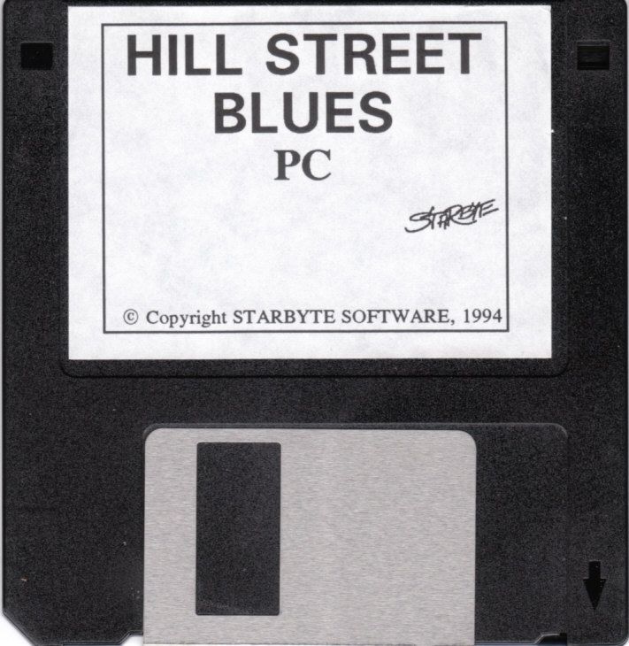 Media for Big Four (DOS): Disk 4/5 - Hill Street Blues