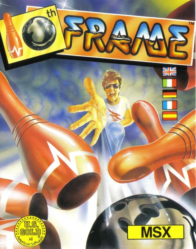 Front Cover for 10th Frame (MSX)