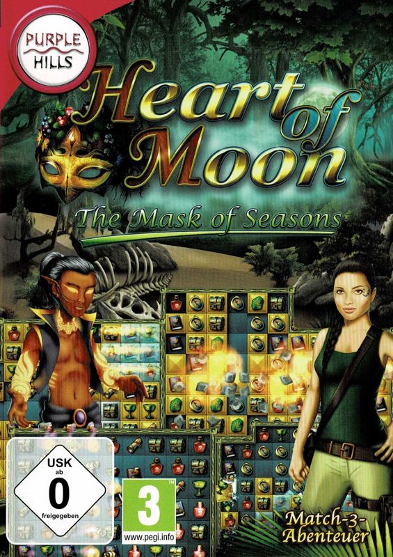 Front Cover for Heart of Moon: The Mask of Seasons (Windows) (Purple Hills release)