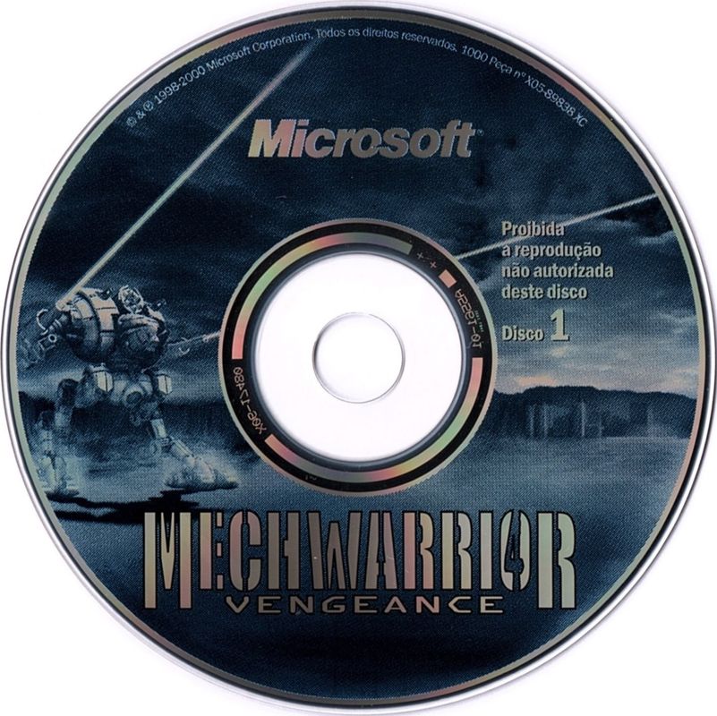 Media for MechWarrior 4: Vengeance (Windows): Disc 1