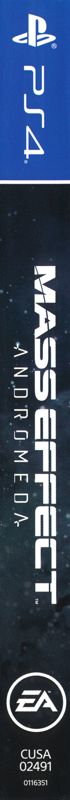 Spine/Sides for Mass Effect: Andromeda (PlayStation 4)