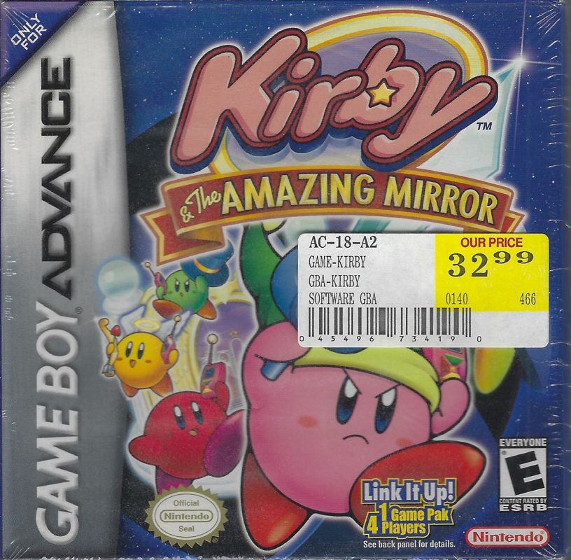 Front Cover for Kirby & The Amazing Mirror (Game Boy Advance)