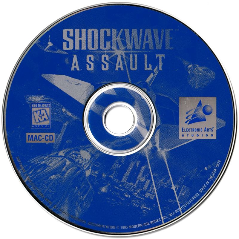 Media for Shockwave Assault (Macintosh)