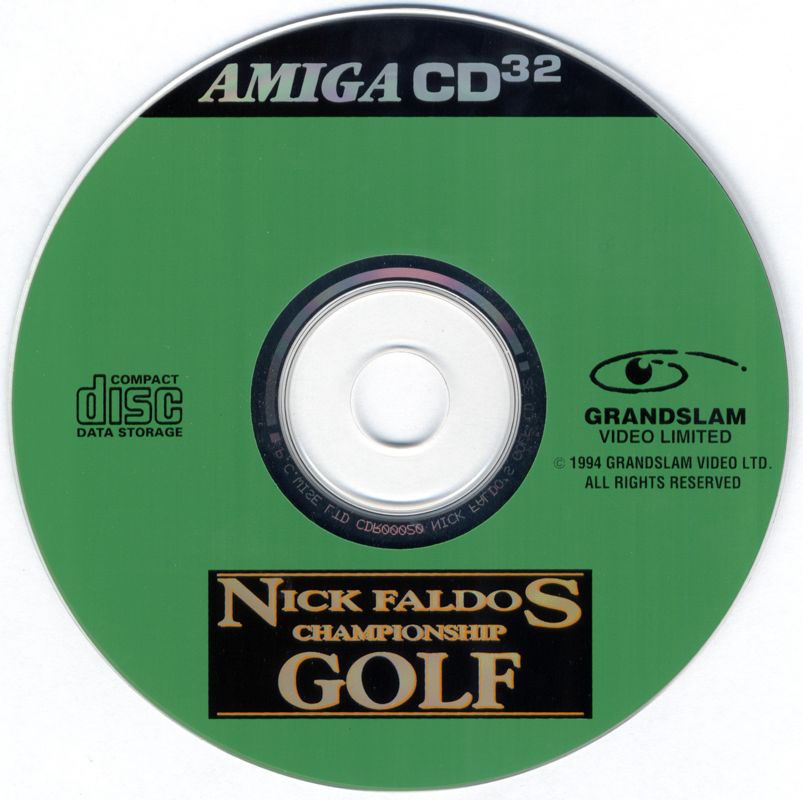 Media for Nick Faldo's Championship Golf (Amiga CD32)