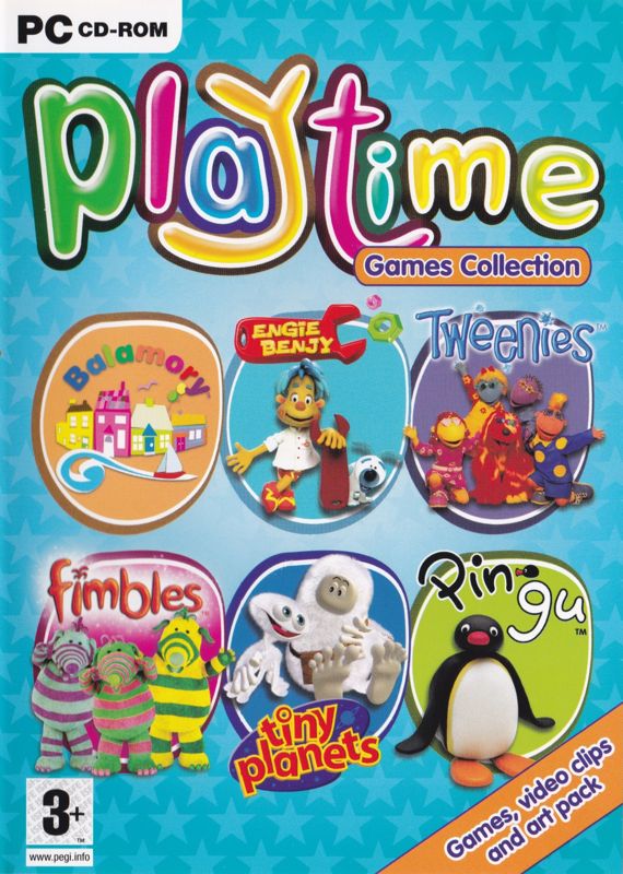 Front Cover for Playtime Games Collection (Windows)