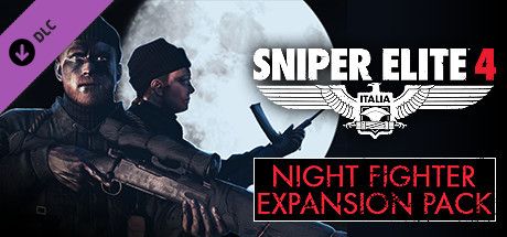 Front Cover for Sniper Elite 4: Italia - Night Fighter Expansion Pack (Windows) (Steam release)